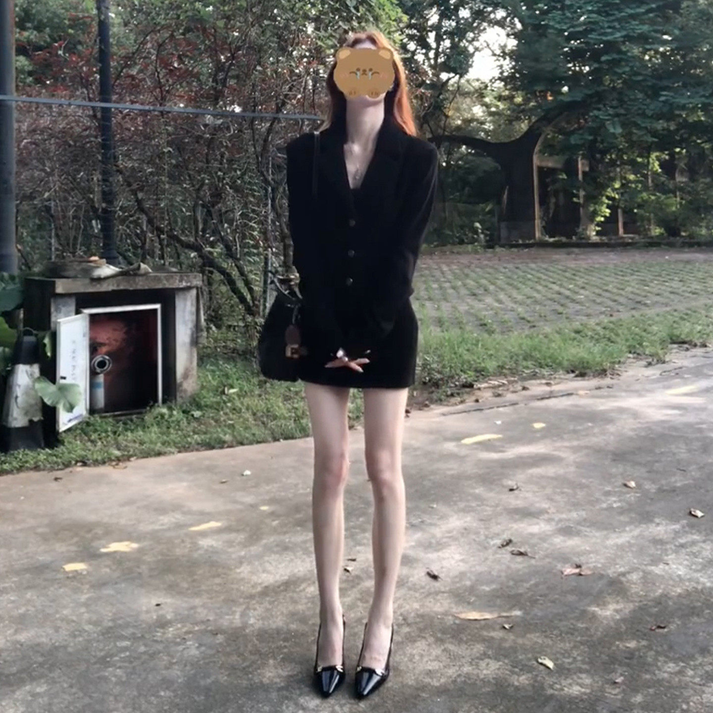 黑色长袖西装小香风连衣裙子套装女2026早春季新款巨好看气质短裙