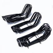 菜园爬藤架钢丝扣花园支撑支架家庭种植葡萄月季 园艺植物竹竿固定