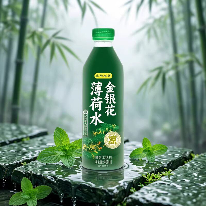 金银花薄荷水清凉饮料400mlx12瓶装云南嘉华小苏饮品新老包装随机