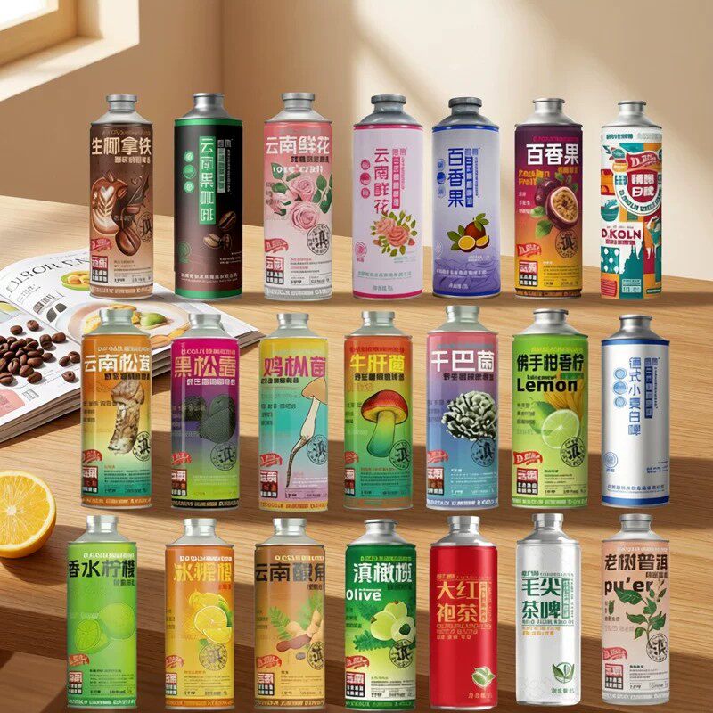 魔幻云南见手青啤酒松茸味百香果玫瑰味干巴咖啡味鸡枞松茸橄榄味