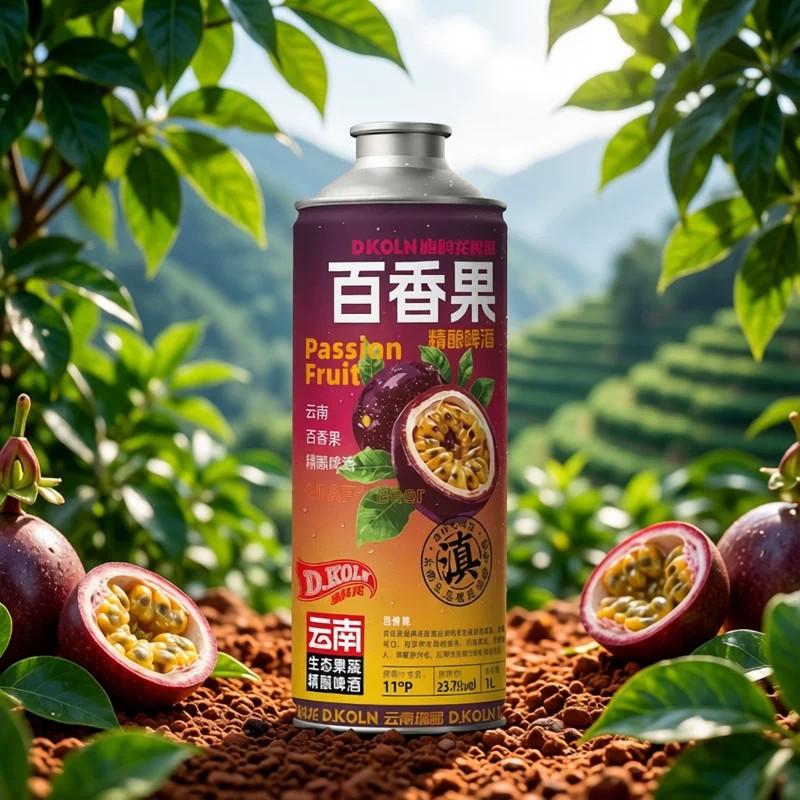 百香果精酿啤酒果啤经典小麦黄啤图片