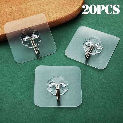 Transparent Suction Wall Hooks Cup Sucker Hanger Key Holders