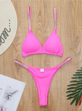 速发Swimwr Wo Sexy Bikii zilia Swiuits Bathig Suit