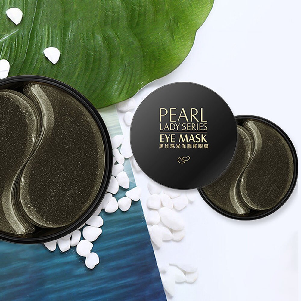 Black Pearl Collagen Mask Moisturizing Gel Eye Patches Eye