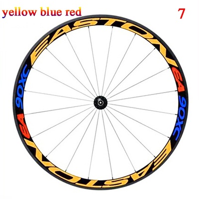 极速1 Side Multicolor Bike Wheel FRims Reflective Stickers