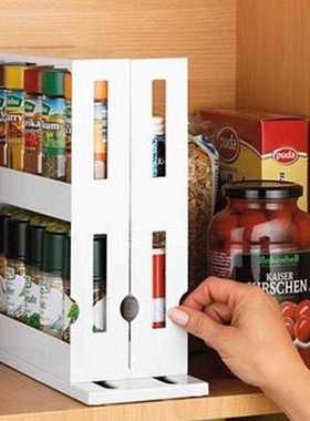 极速Shelf Kitchen Rack Cabinet Spice-Holder Multi-FunXction