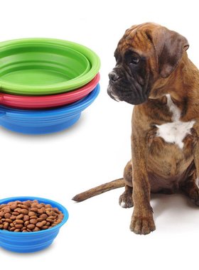 极速Homdox Pet Products 3 pcs/set SilicoKne Bowl Pet Folding
