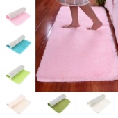 Shaggy Fashion New Beige Flokati Carpet Anti Seatmat Rug