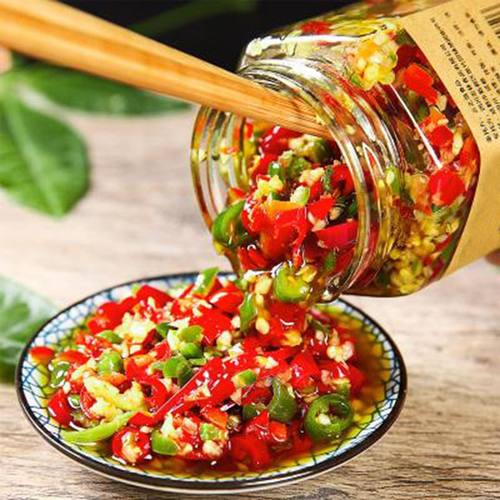 江西手工剁椒特辣蒜蓉自