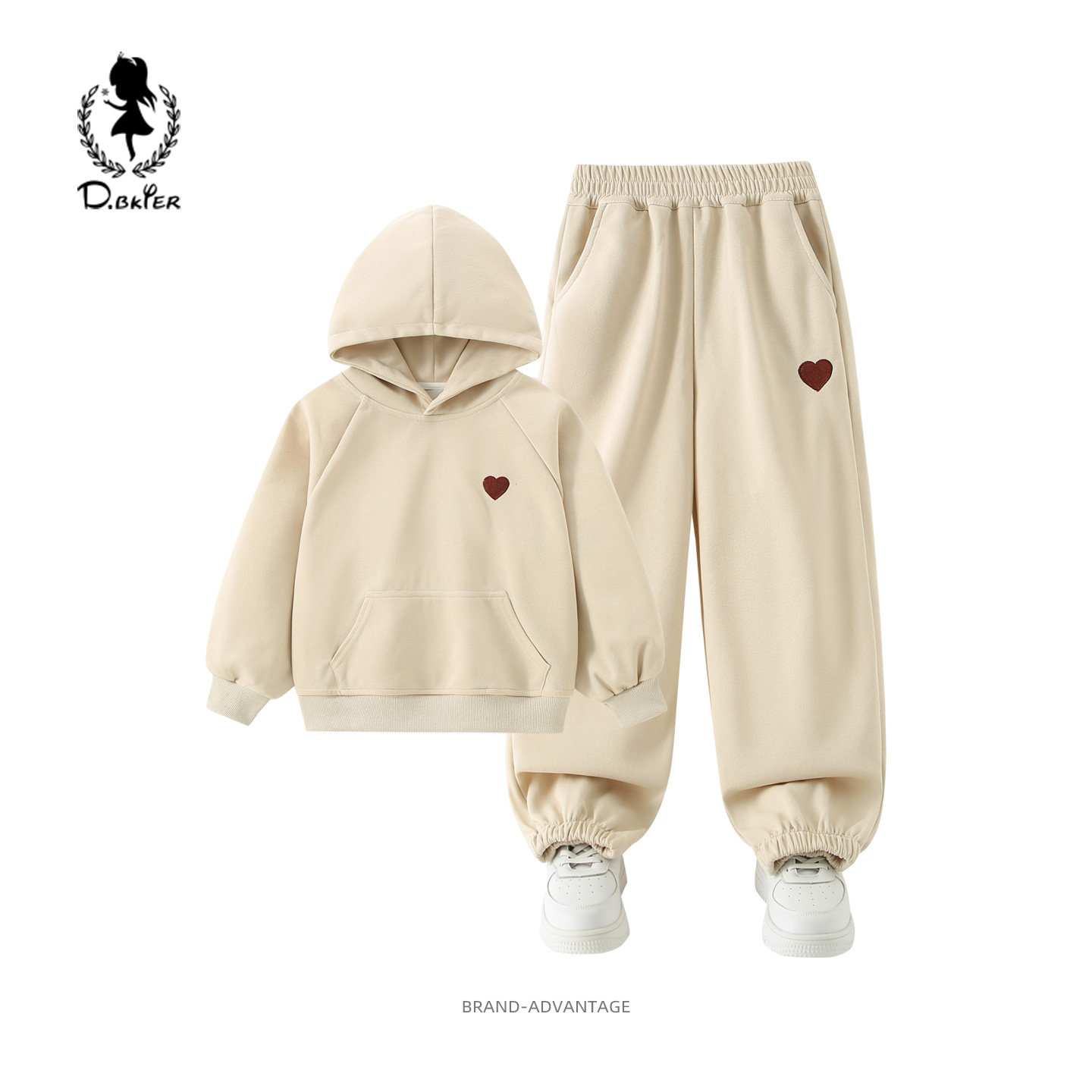 DeerBell女童韩系穿搭套装卫衣裤