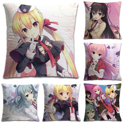 riddlejoker定制一体方形抱枕