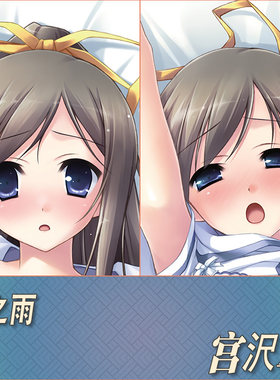 夏之雨宫泽翠定制等身抱枕靠枕