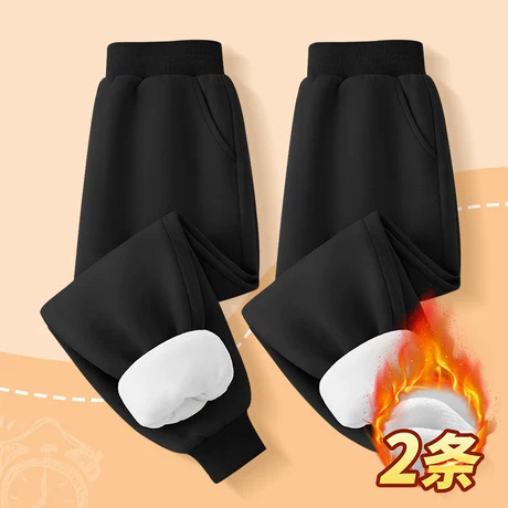 儿童校服裤子男女童学生藏青长裤