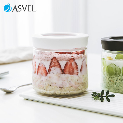 日本ASVEL隔夜燕麦杯密封便携