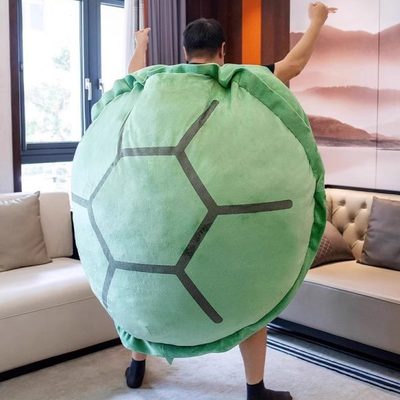 壳睡觉睡袋超大乌龟可抱枕懒人人穿戴沙发公仔穿毛绒龟壳玩偶巨型
