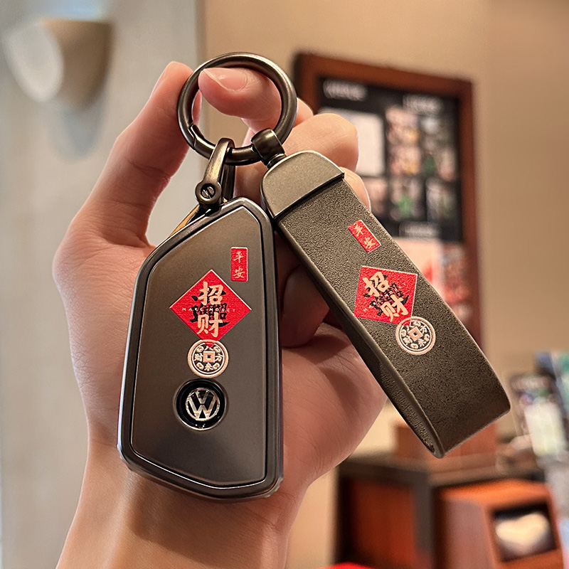 大众id3钥匙套id7扣crozz途昂id6x凌渡l揽境id4x高尔夫8威然高级