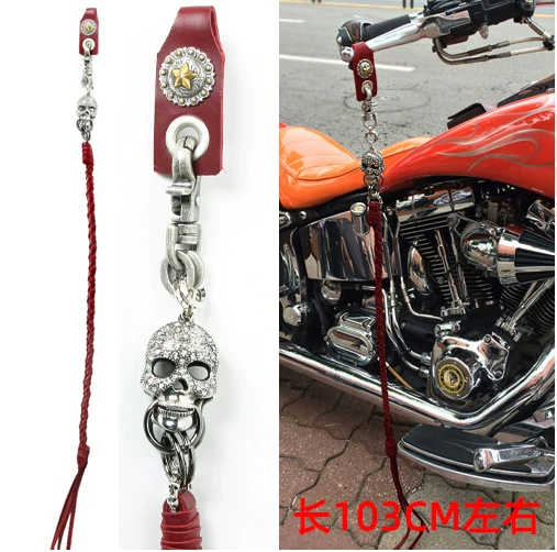 Персонализированная ручка для автомобиля Harley Indian, рога, flowing лента CHI