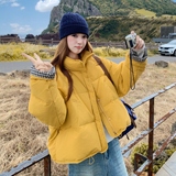 【有现货】【主推款】时尚格子拼接50羽绒服女短款895-P250-K378，女装羽绒服，浙宝176（原073）