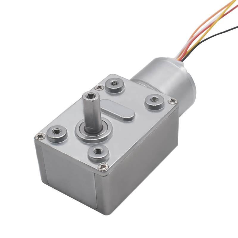新永泰JGY2418微型直流减速无刷调速马达涡轮蜗杆低速电机12v24v*