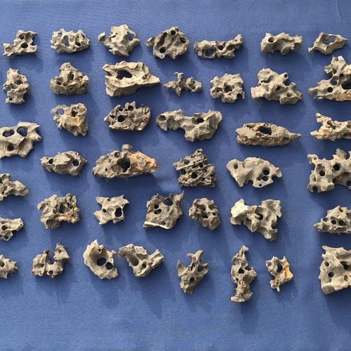 太湖石天然原石小鱼缸微盆景造景石微景观北丹石矮霸小盆景石头