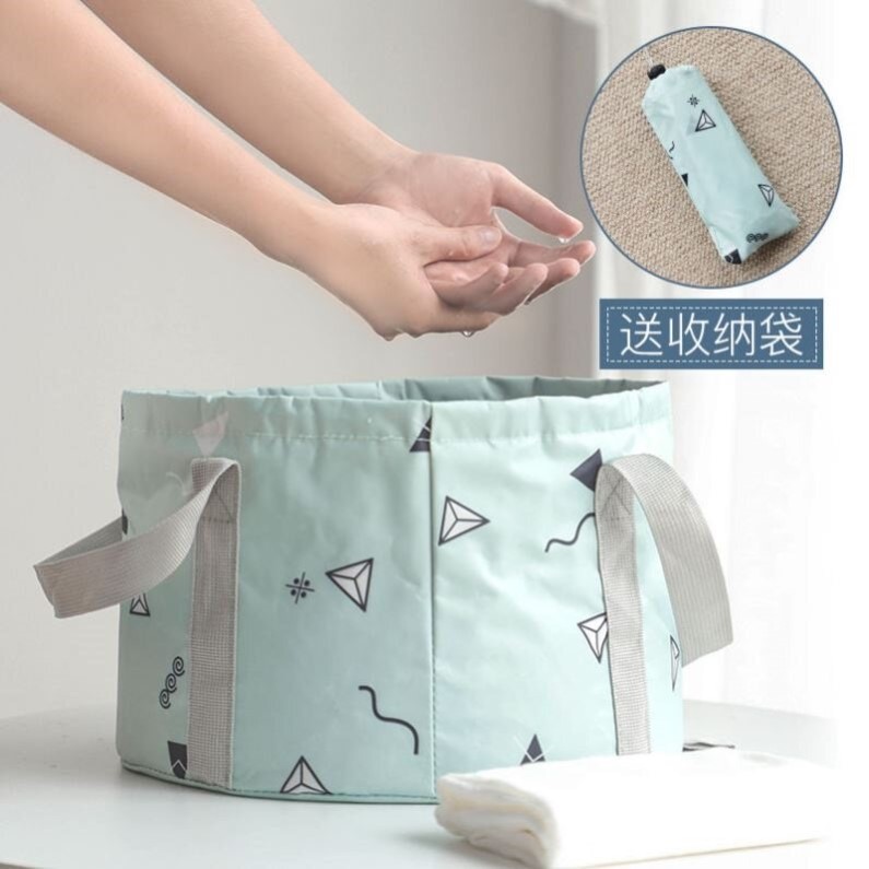 折叠水桶户外旅行出差神器可携式洗脸盆水桶大号洗衣袋洗脚泡脚桶