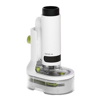 科学显微镜250倍光学科学罐头