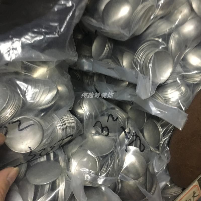 201不锈钢圆管拱形封口片凹面焊接堵头冲压件装饰配件封头