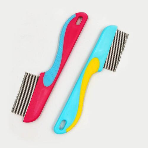 好货Household pet flea removal  dog comb close teeth comb fl