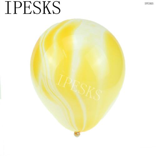 好货10Pcs/Lot 12inch BLue Pink AgAte MArBLe LAtex BALLoons B