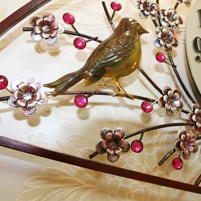 极速vintcage iron wall clock fashion clock living room decor