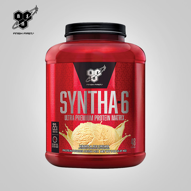 乳清蛋白质粉Syntha-6六重矩阵whey缓释复合健身蛋白粉5磅