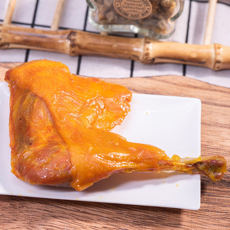 杜盛盐焗鸡腿蜂蜜烤鸡小腿精品爱辣香辣鸡腿广东盐焗鸡肉休闲零食