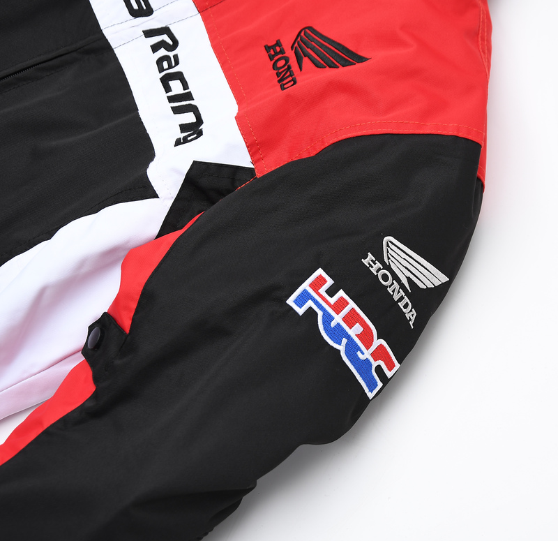 thumbnail for Four-Season Motorcycle Riding Clothing for Men, Windproof and Warm, Summer Mesh Breathable Anti-Fall Clothing, Reflective Rider Clothing, White