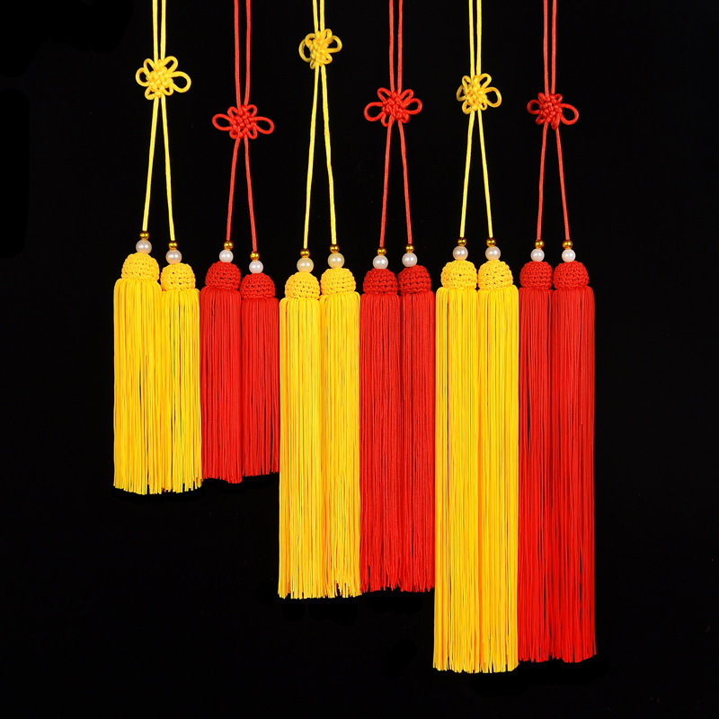 js04 厂家直销 6寸太极剑穗 武术健身吊穗 比赛宝剑挂穗刀穗