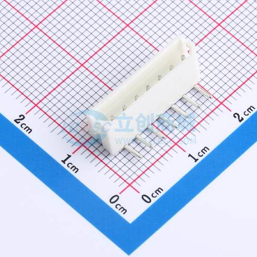 线对板针座 XD-5264-7AW 弯插,P=2.5mm 1x7P 弯插 电子元器件配单