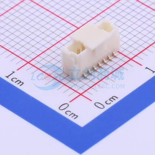线对板针座 A1001WV-S-07PD01 SMD,P=1mm 1x7P 电子元器件配单