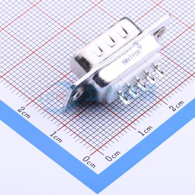 Z-SUBDBAM102A092 - D-Sub 公 9P 焊线式 D-Sub/VGA连接器
