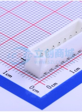 线对板针座 W-2501R08P-N000 弯插,P=2.5mm 1x8P 弯插 电子元器件