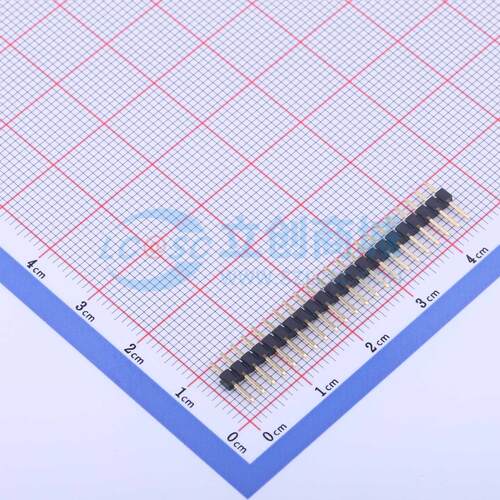 排针 X4611WV-22I-C40D28 插件,P=2mm 1x22P 方针 电子元器件配单