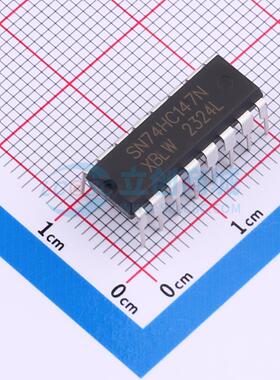 信号开关/编解码器/多路复用器 SN74HC147N(XBLW) DIP-16 原装