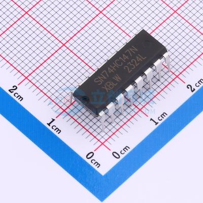 信号开关/编解码器/多路复用器 SN74HC147N(XBLW) DIP-16 原装