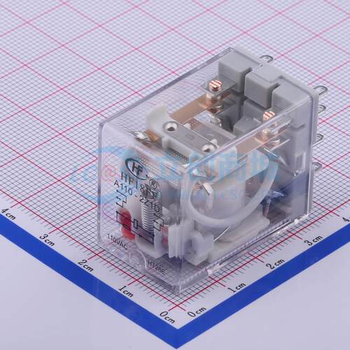 功率继电器 HF18FF/A110-2Z13D 插件,21.5x28mm 8 110V 原装正品