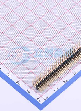 排针 X4621WR-2x25I-C40D28 弯插,P=2mm 2x25P 方针 电子元器件