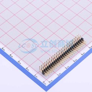 C40D28 弯插 电子元 X4621WR 器件 方针 2x25I 2x25P 排针 P=2mm