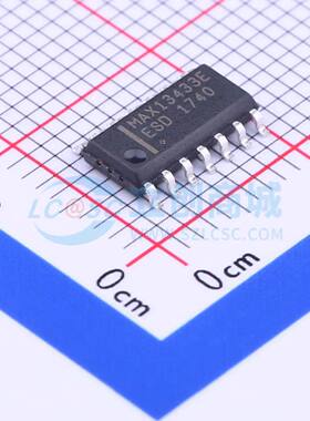 RS-485/RS-422芯片 MAX13433EESD+T SOIC-14 原装正品