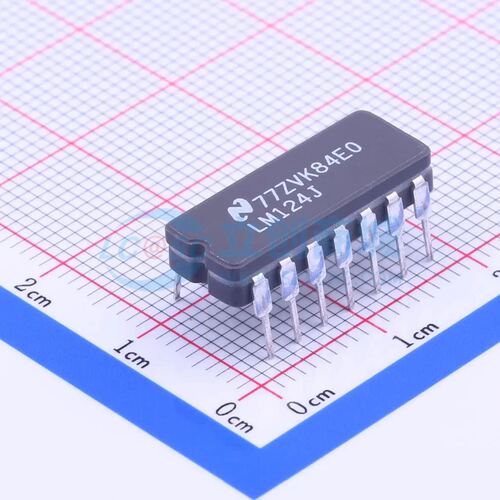 原装 运算放大器 LM124J/PB DIP-14 全新
