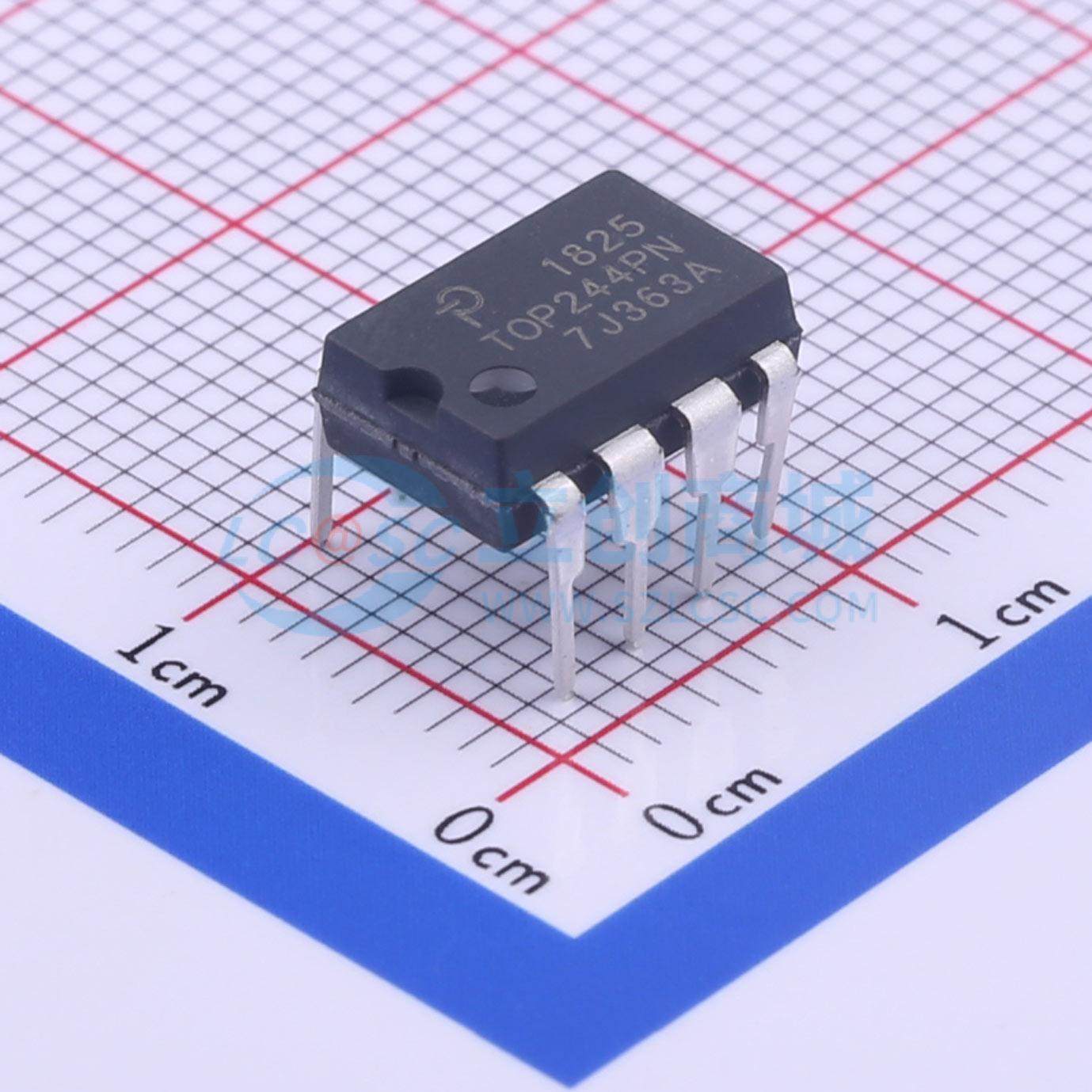 AC-DC控制器和稳压器 TOP244PN DIP-8B 原装正品 电子元器件配单