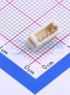 线对板针座 HX15001-4AWB SMD,P=1.5mm,卧贴 1x4P 卧贴 原装正品