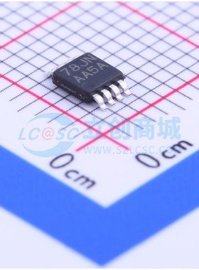 运算放大器 LM7332MME/NOPB VSSOP-8 原装正品 电子元器件配单