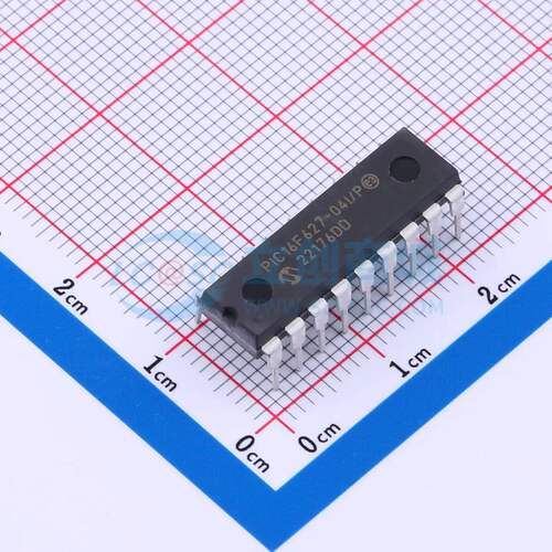 单片机(MCU/MPU/SOC) PIC16F627-04I/P PDIP-18 原装正品